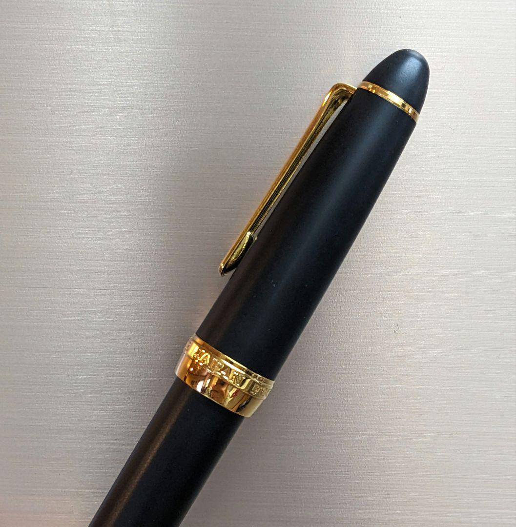 稀少マット梨地 SAILOR プロフィット21万年筆 黒/ゴールド 21K