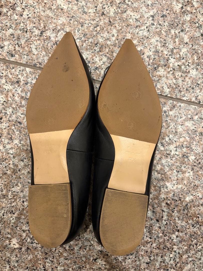 PIPPICHIC ビジュー付きフラットシューズ　ANNA