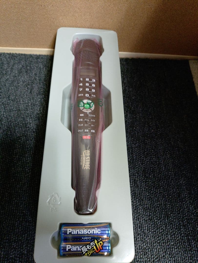 275☆ 未使用品 お家カラオケ オンステージ 増設 マイク付き