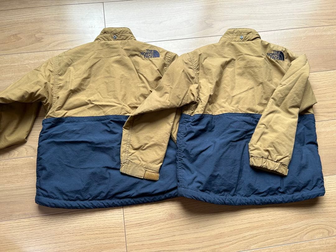 The North Face コンパクトノマドジャケット ブラウン ネイビー