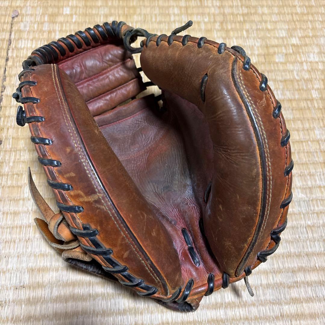 ミズノプロキャッチャーミット 軟式ブラウン