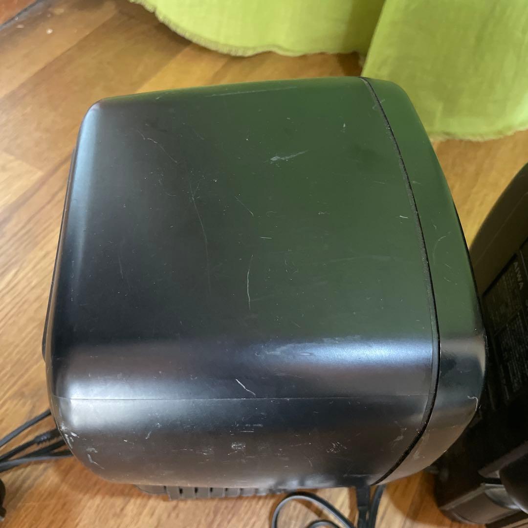 AIWA/アイワ SC-B10 ペア アンプ内蔵スピーカー 音出し確認