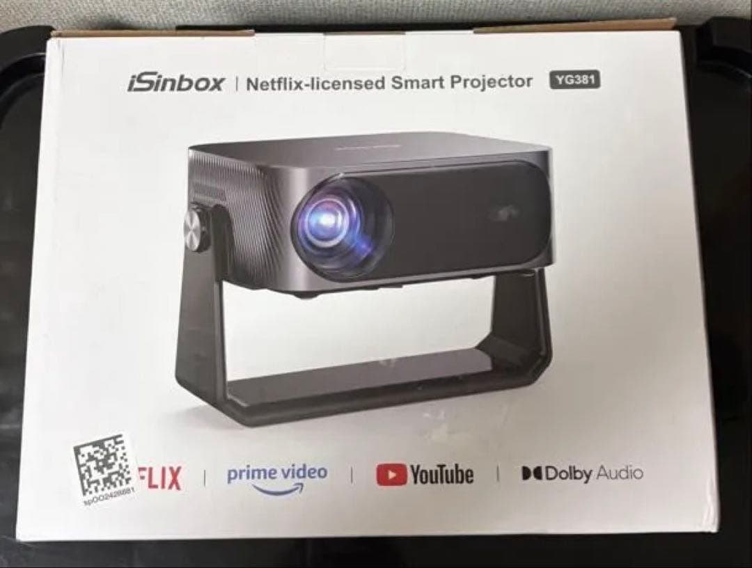 iSinbox プロジェクター 天井投影 1200ASNI 1080P 4K