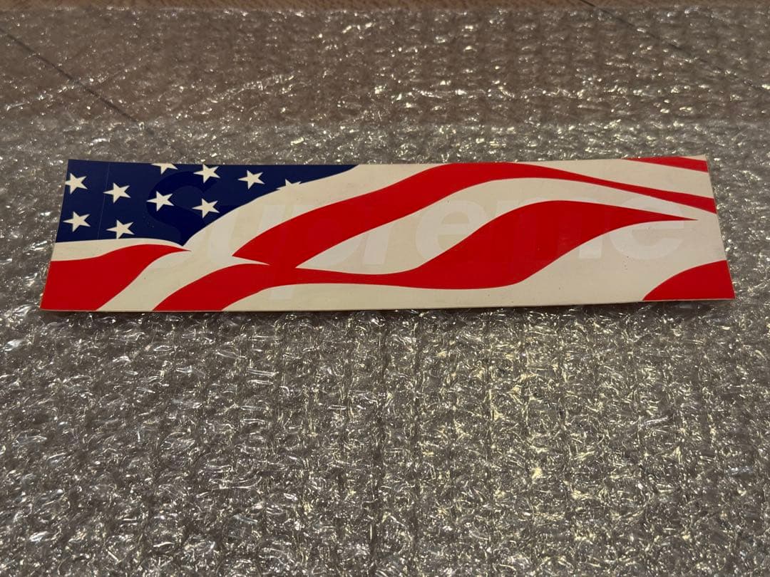 Supreme Box Logo ステッカー パトリオット　本物保証　オマケ付