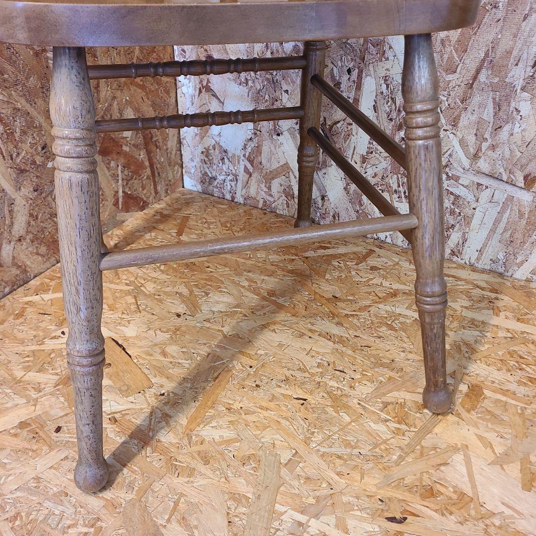 1 山善 椅子 アンティーク調 チェア　ウィンザーチェア