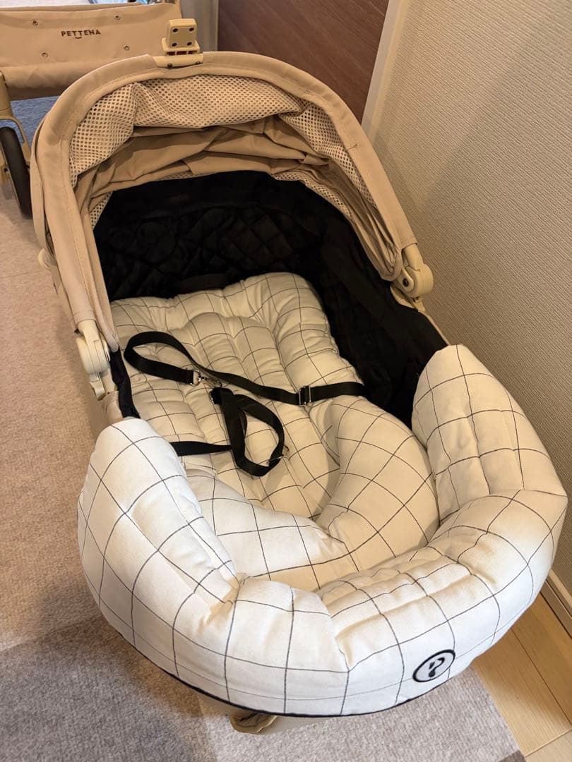 PETTENA ワンタッチで全部折りたためる分離型ペットカート - MILOU