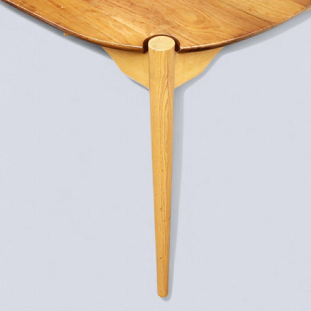 廃盤希少 一生紀 KOZUE ダイニングテーブル ウォールナット×アッシュ無垢材