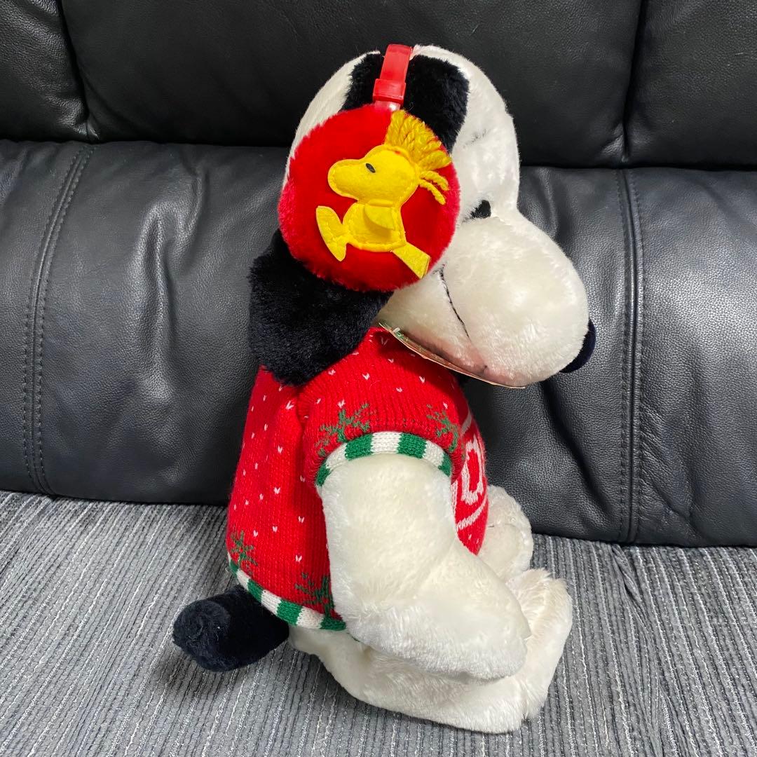 レア✨Macy's クリスマス　スヌーピー ぬいぐるみ　ヴィンテージ
