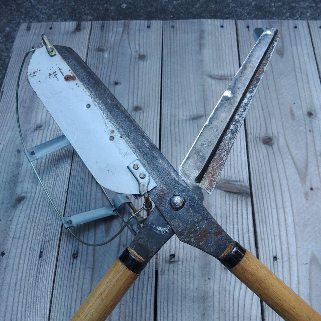 茶摘み鋏　内田式　茶摘み道具