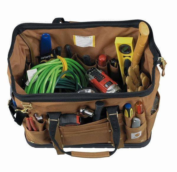 新品★カーハート★18インチツールバッグ（モールド樹脂補強）送料無料