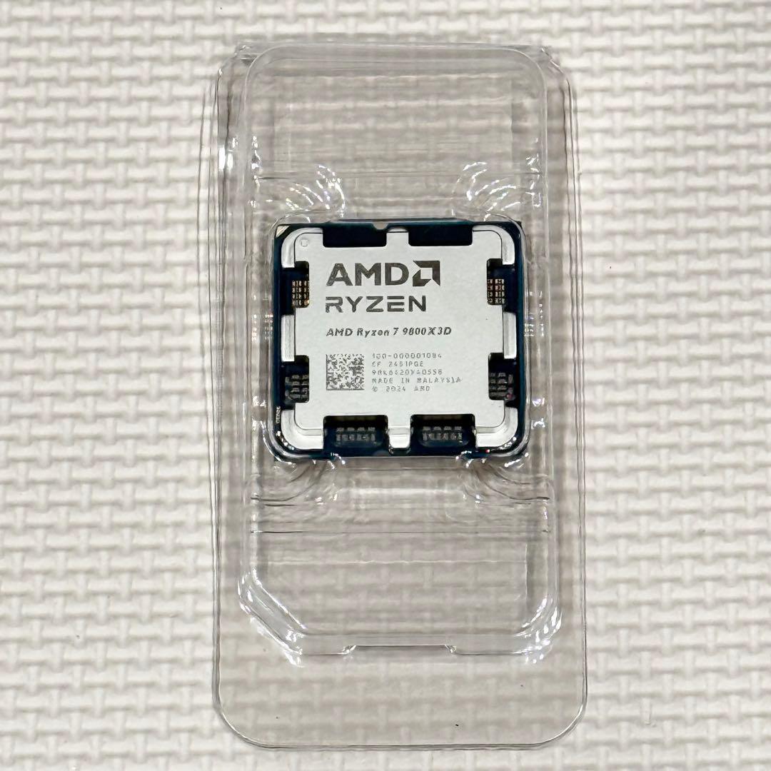 【新品未使用】Ryzen7 9800X3D バルク品 CPU ゲーミングPC