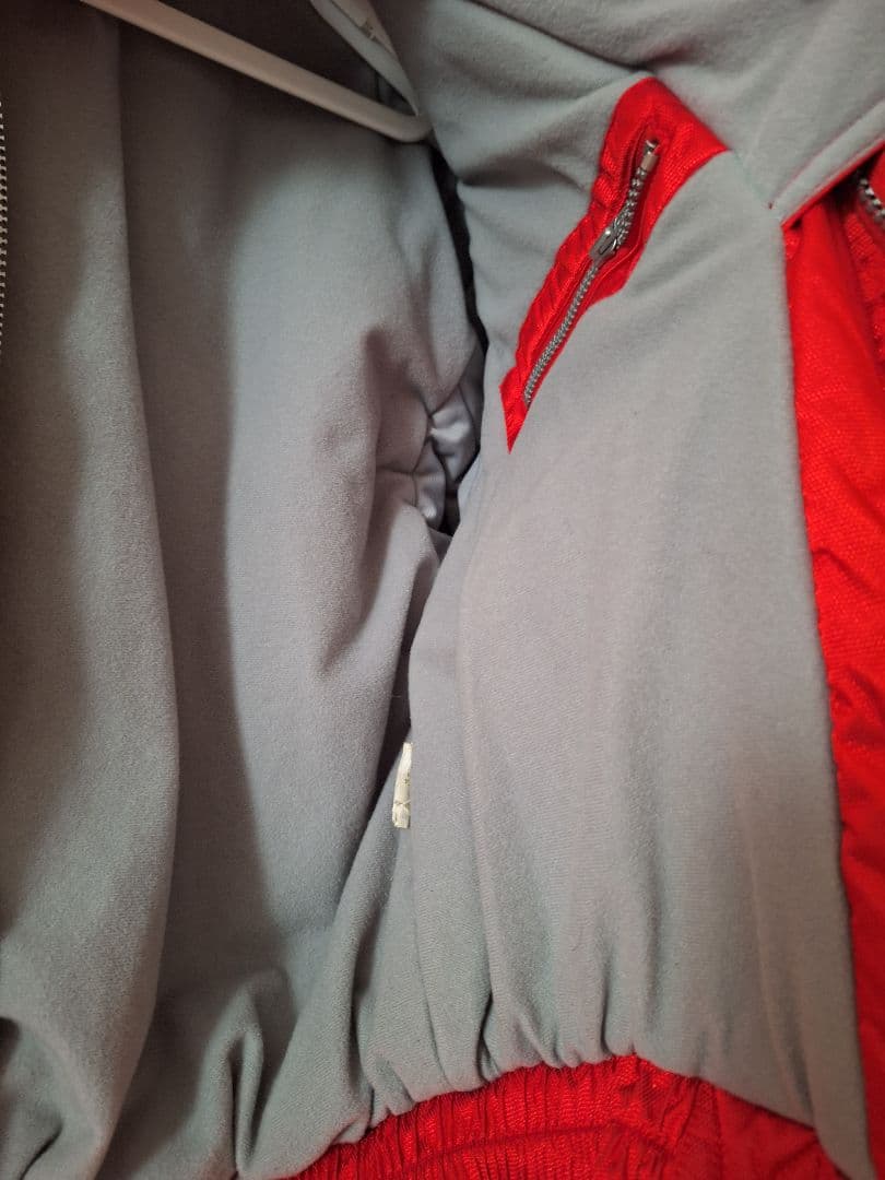 ヴィンテージ KISS RACING バイクジャケット レッドカラー