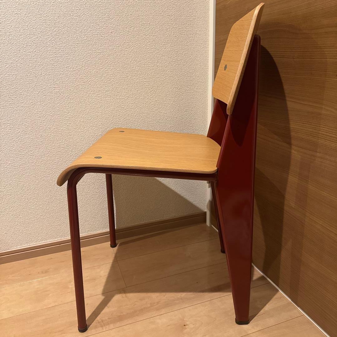 vitra スタンダードチェア ナチュラルオーク×ジャパニーズレッド