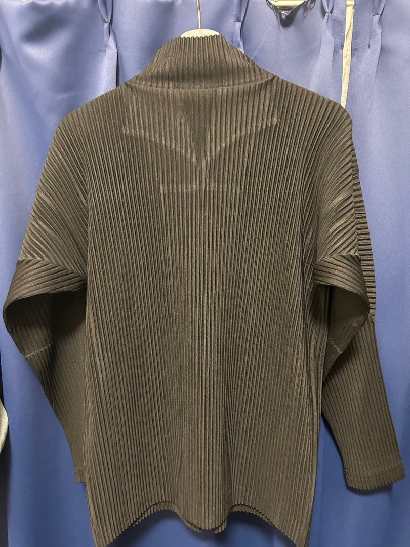 homme plisse issey miyake ジップアップ 2 黒
