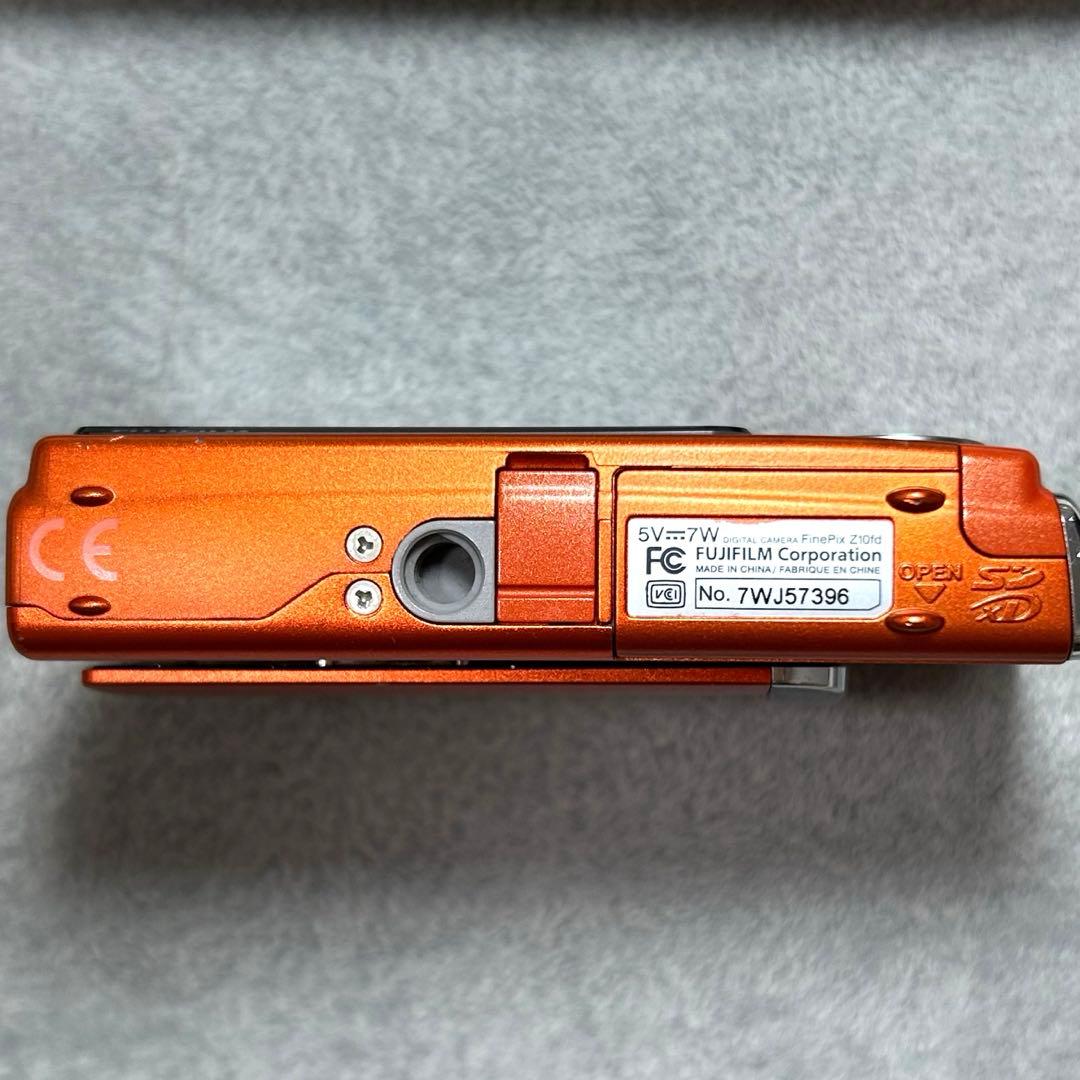 フジフィルム FINEPIX デジタルカメラ Z10fd オレンジ