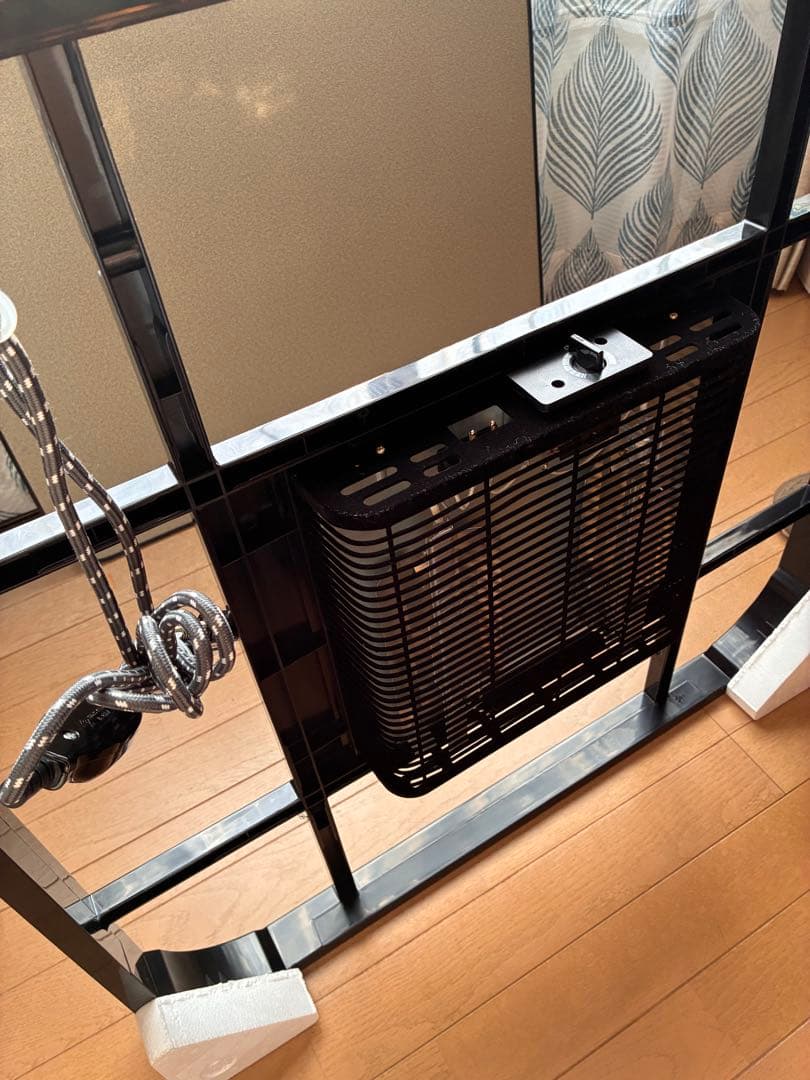 両面使用可能 こたつブラック 75cm×75cm こたつ布団のセット