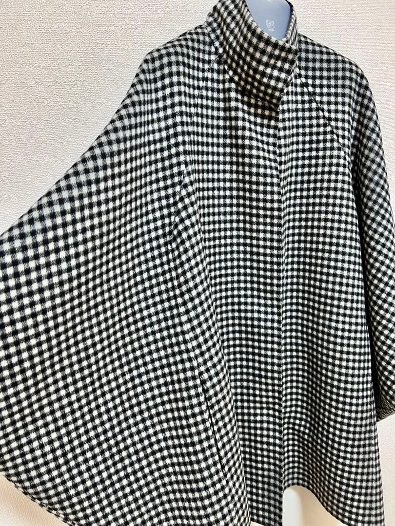 ICB ウールシルク　ポンチョ