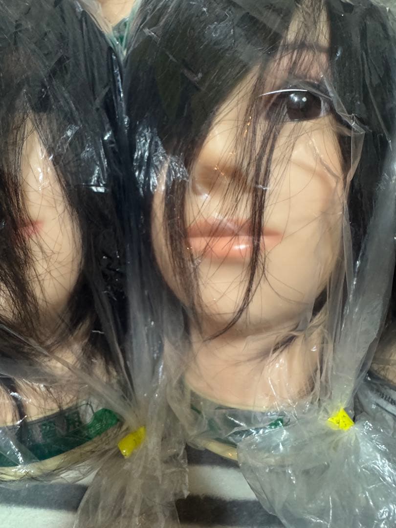 美容師国家試験カットウィッグ　本番用1体,練習用5体