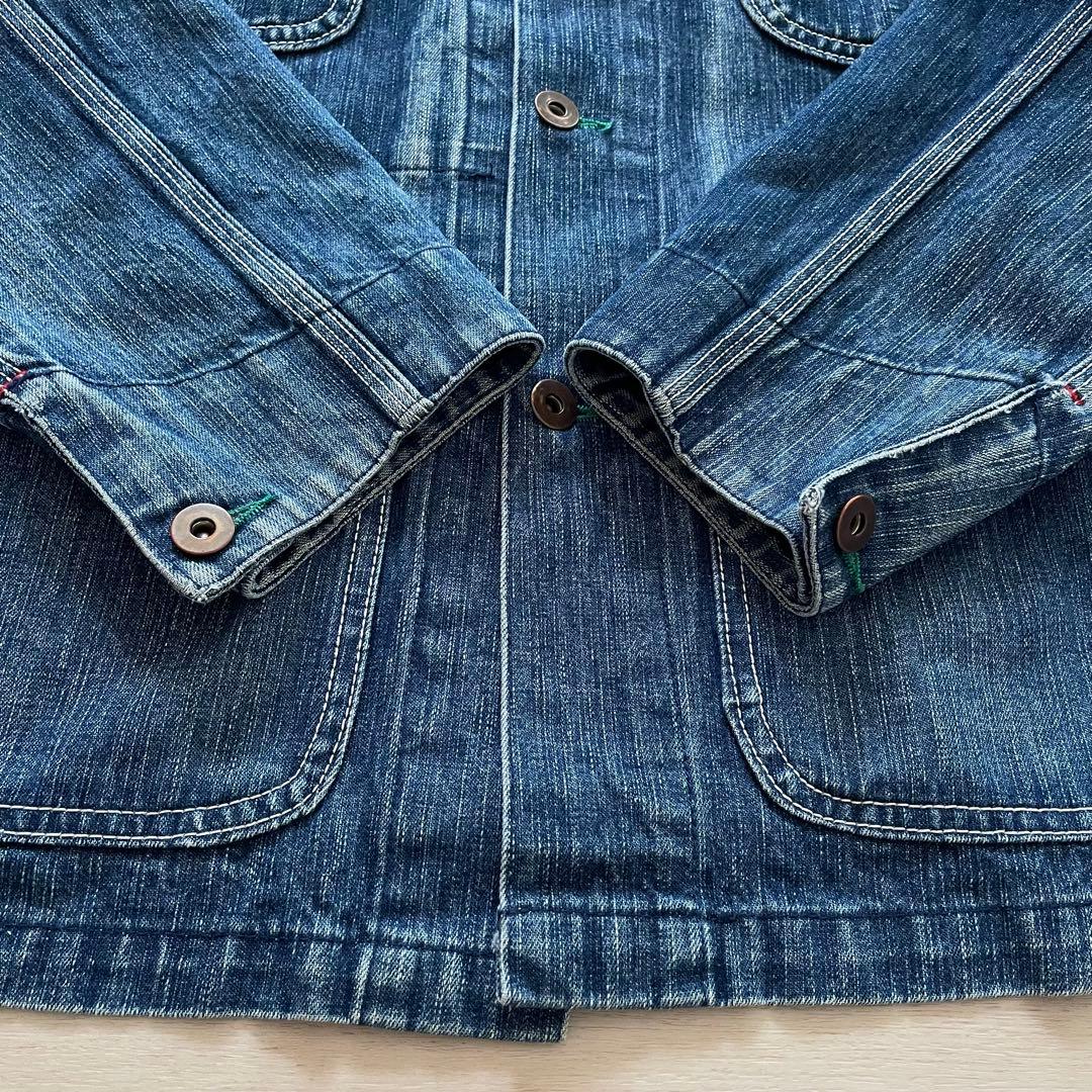 縦落ち◎ USA製 MAHAGAMAGE デニムカバーオール 007 KGBR