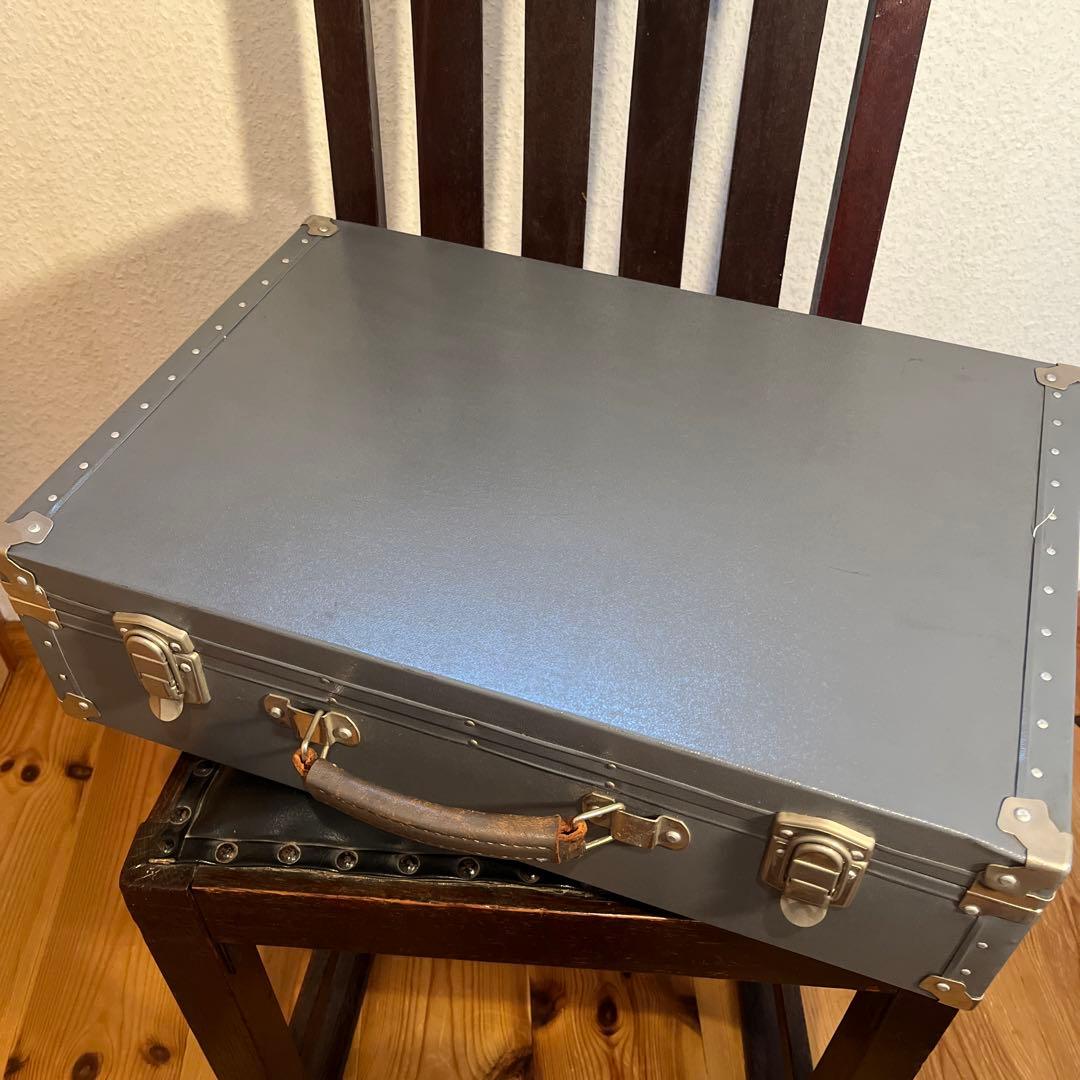 昭和レトロ　アンティーク　ヴィンテージ 古道具　リビング収納　トランクケース