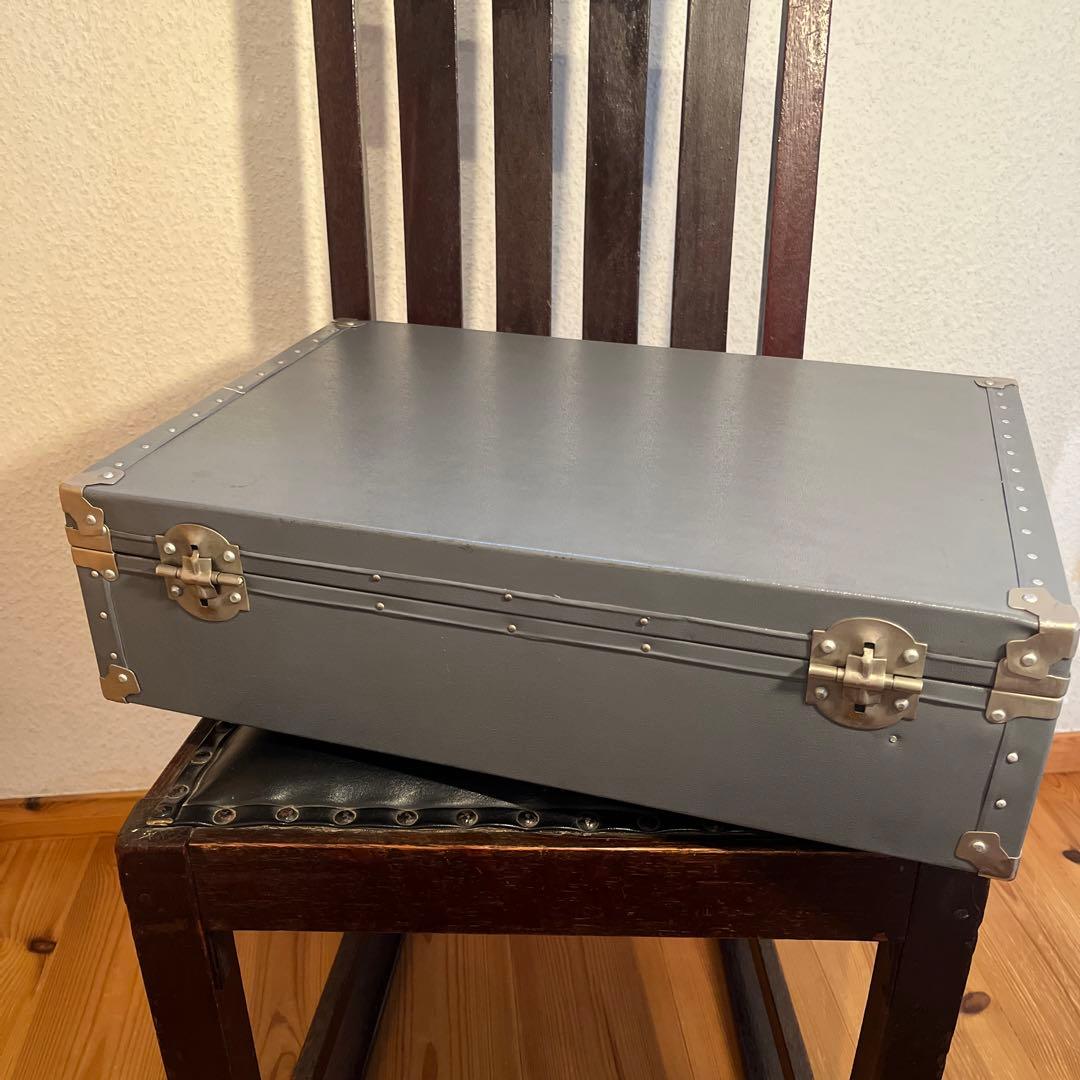 昭和レトロ　アンティーク　ヴィンテージ 古道具　リビング収納　トランクケース