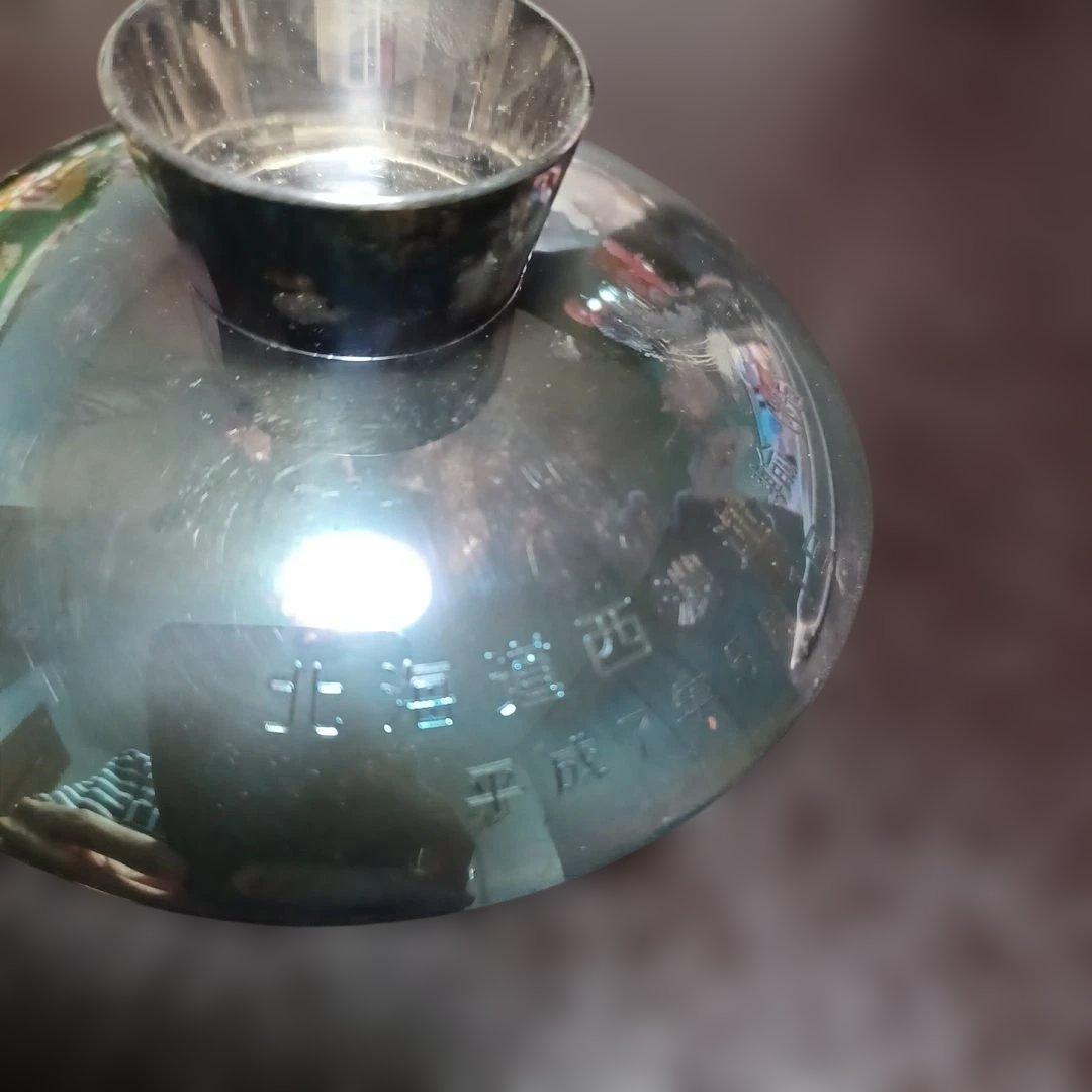 純銀 　銀杯 銀盃 酒器　 刻印あり　純銀製 SILVER シルバー　木箱