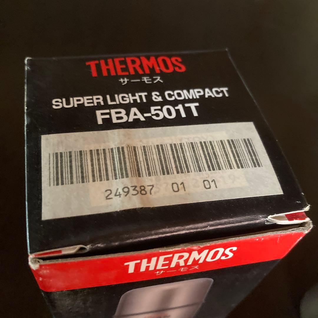 【新品未使用】THERMOS サーモスチタンボトル　FBA-501T 480ml