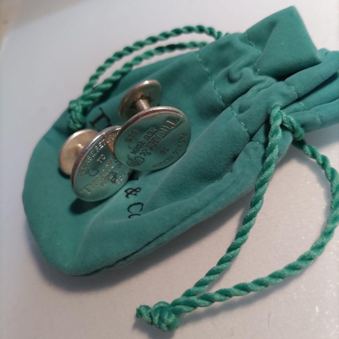 ティファニーメンズカフスsv925