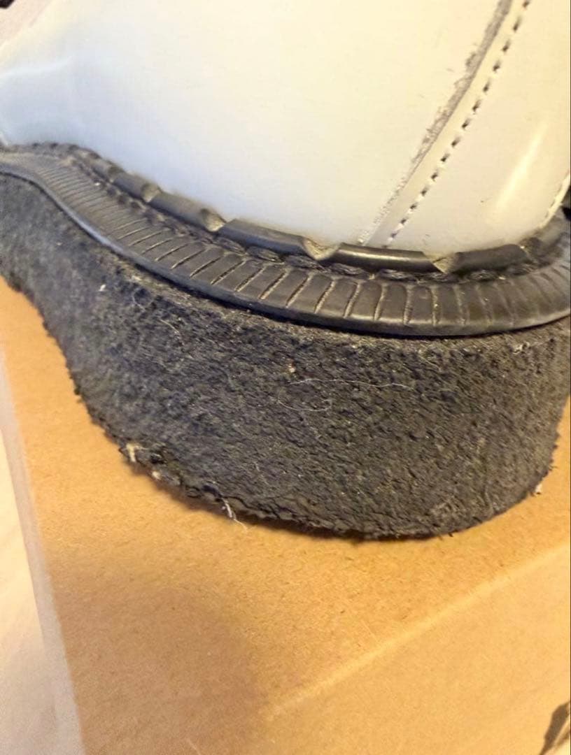 E COX SKIPTON ホワイト サイズ7(26㎝)