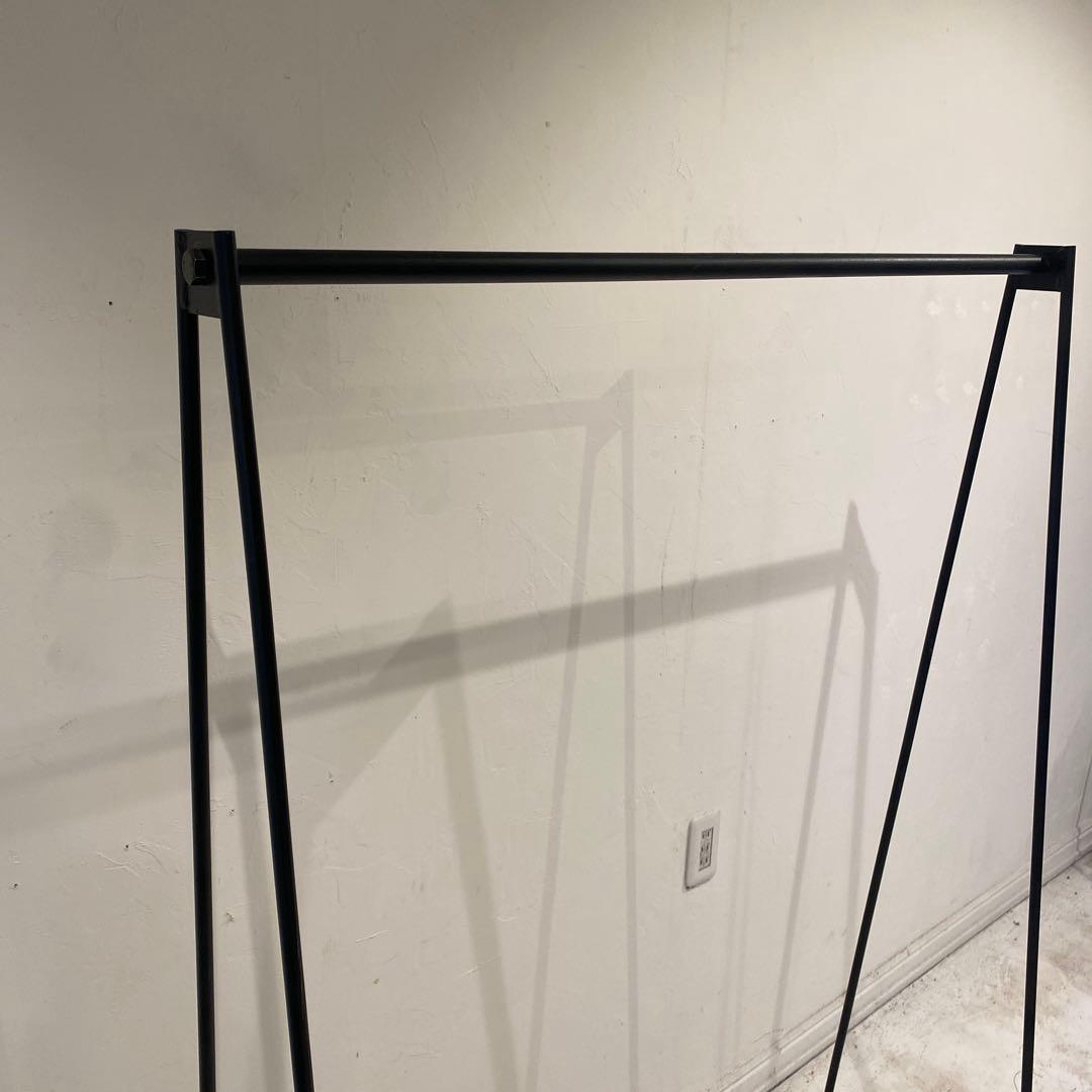 ブルックリンスタイル　スチール　ハンガーラック　黒鉄　店舗什器