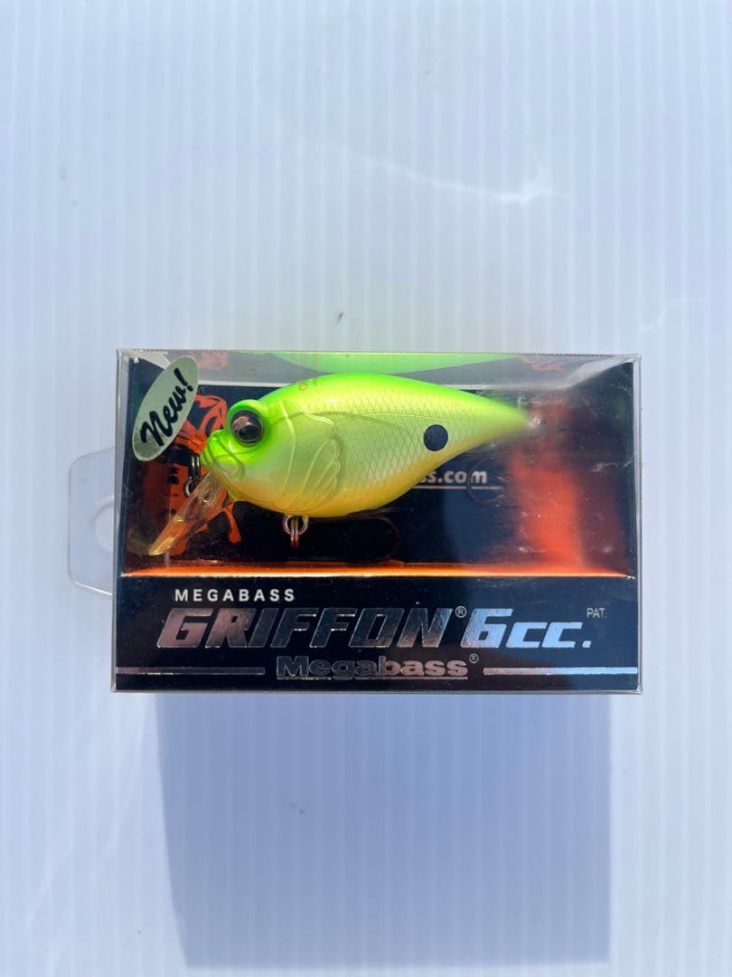 Megabass グリフォン 6cc チャート系3点