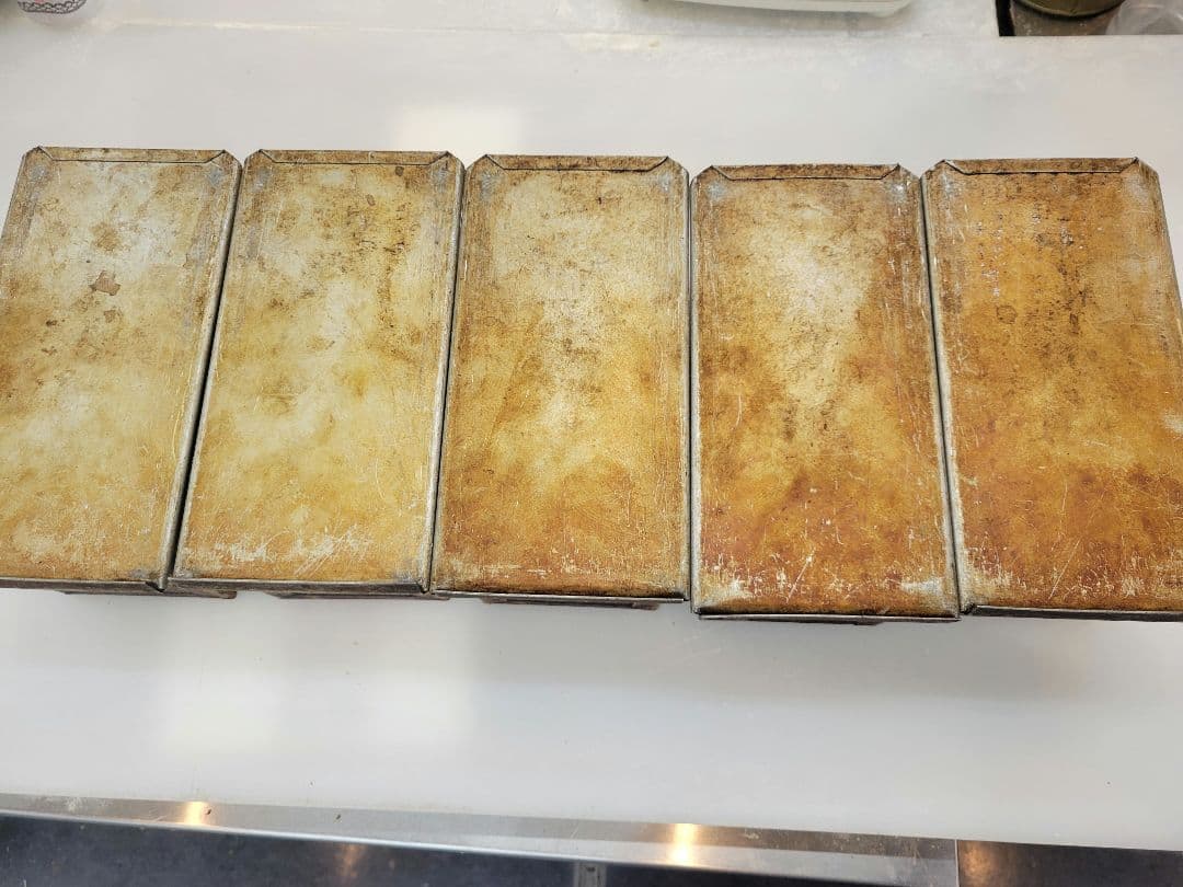 食パン２斤型　蓋付き　１０セット