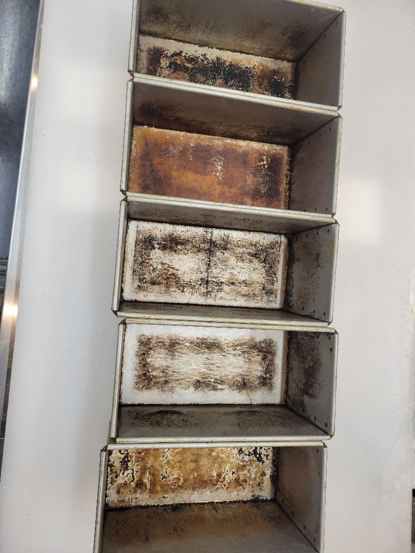 食パン２斤型　蓋付き　１０セット