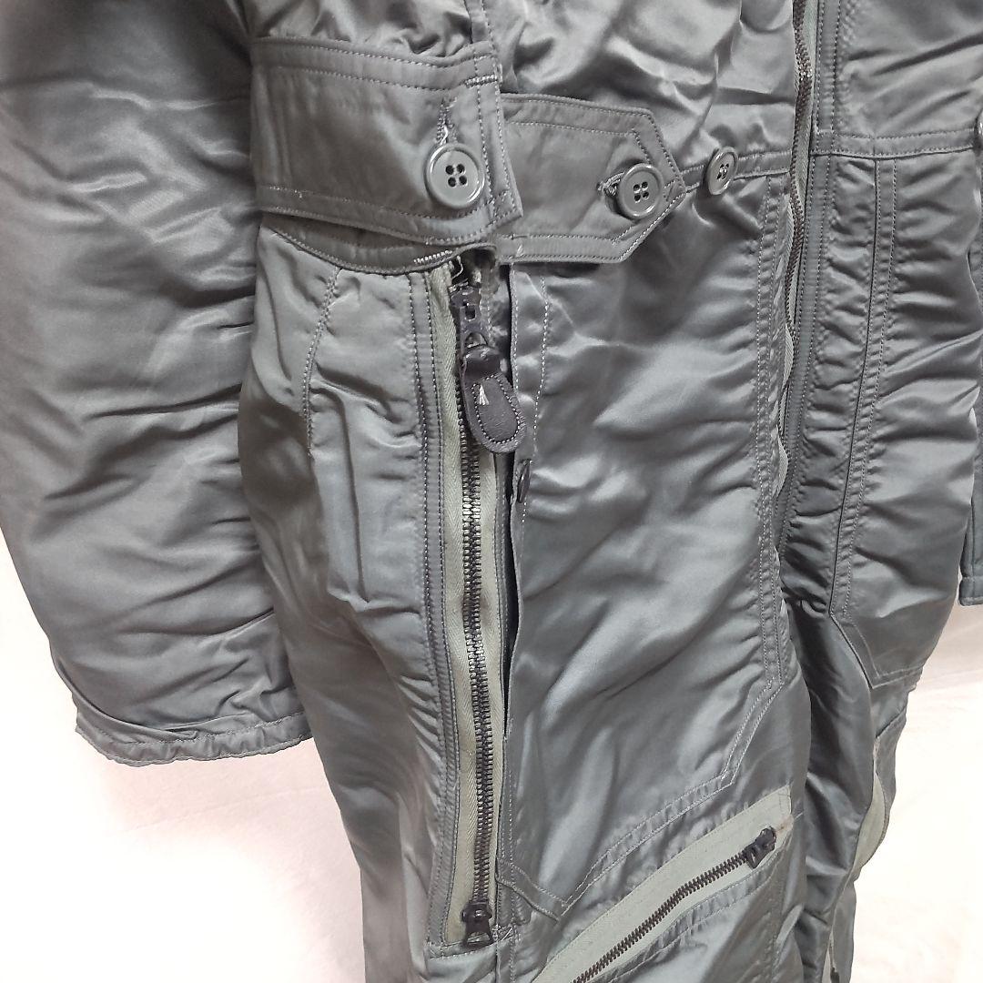 【まろん】アメリカ軍 60s CWU-1P S-L つなぎ グリーン