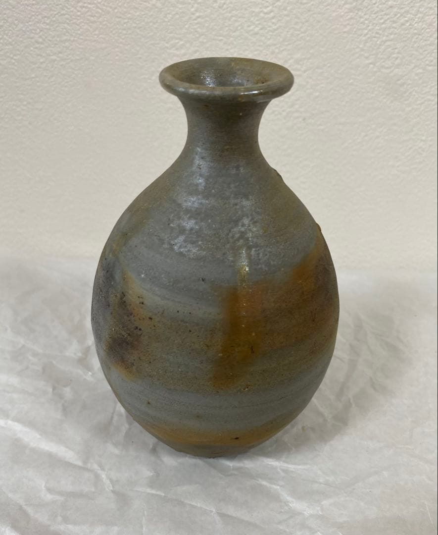 備前焼　人間国宝　藤原啓　徳利