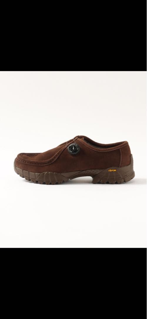 playground pg KNOCK 2 BROWN clarks ワラビー