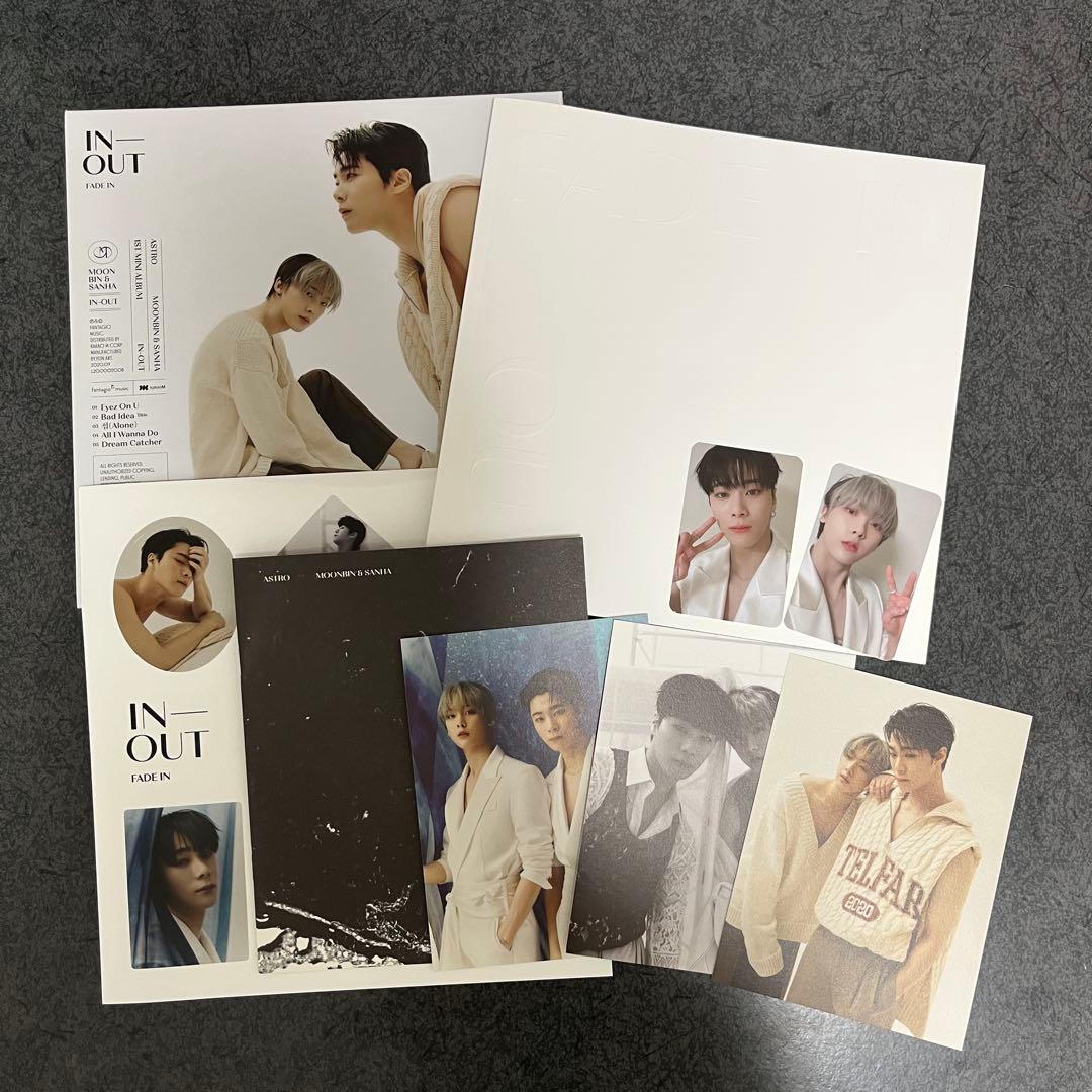 ASTRO ムンビン&サナ INOUT アルバム 2セット トレカ付き