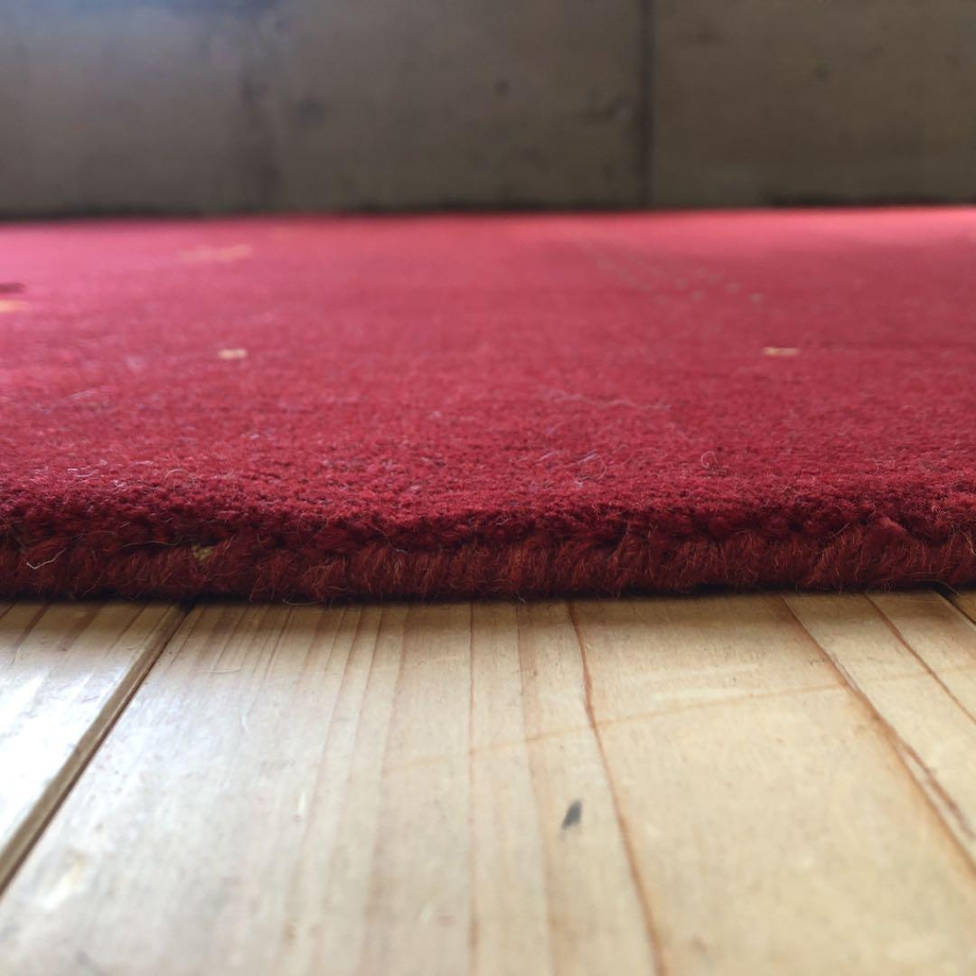 高級ウール使用 ウールギャベ ハンドルームLori 172×243cm