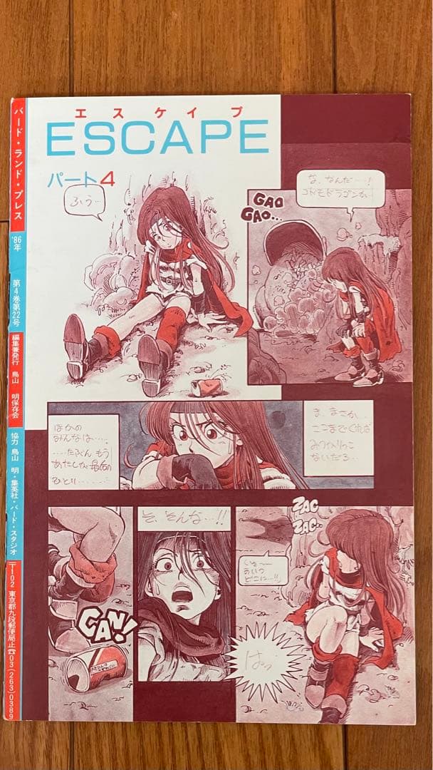 【激レア】BIRDLAND PRESS 22鳥山明保存会　ファンクラブ会報