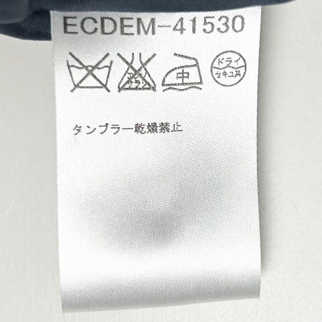 美品♡クレージュ/サマーツイード×デニム切り替えデザインジャケット/ネイビー/L