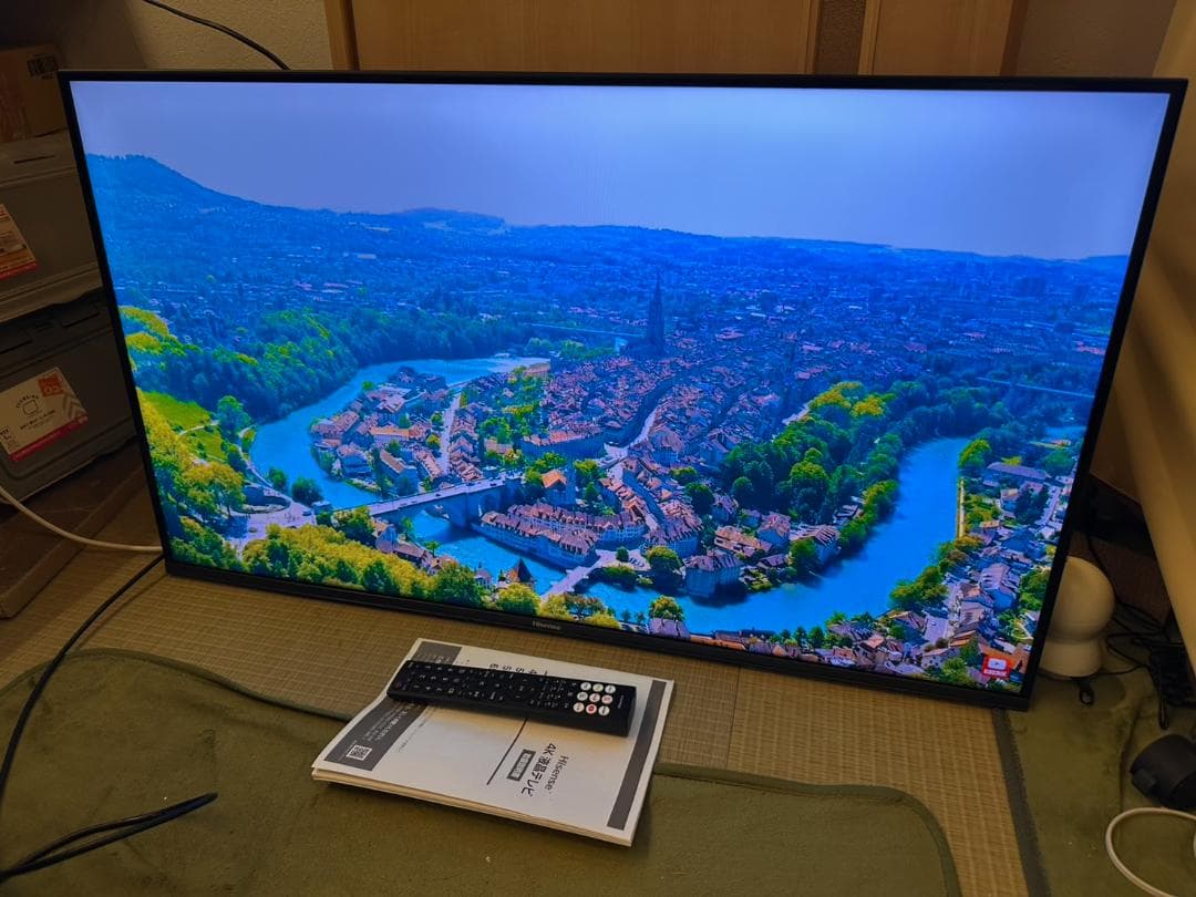 ハイセンス hisense 43型　4K スマートテレビ 43E7H　22年製