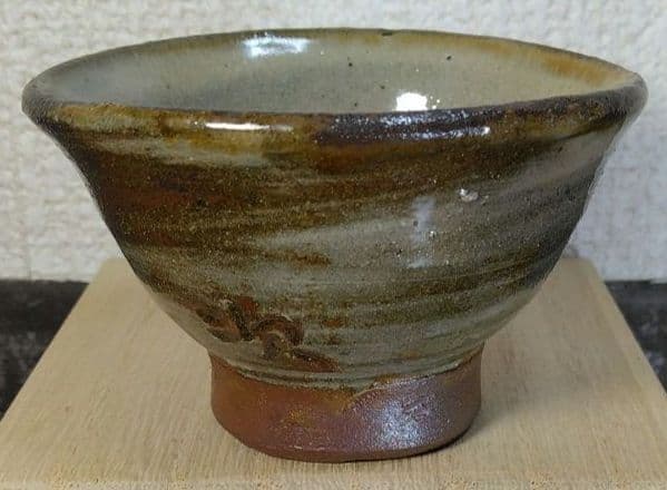 Kanegon人間国宝 金城次郎 ぐい呑 栞 共箱 美品 やちむん 壺屋焼