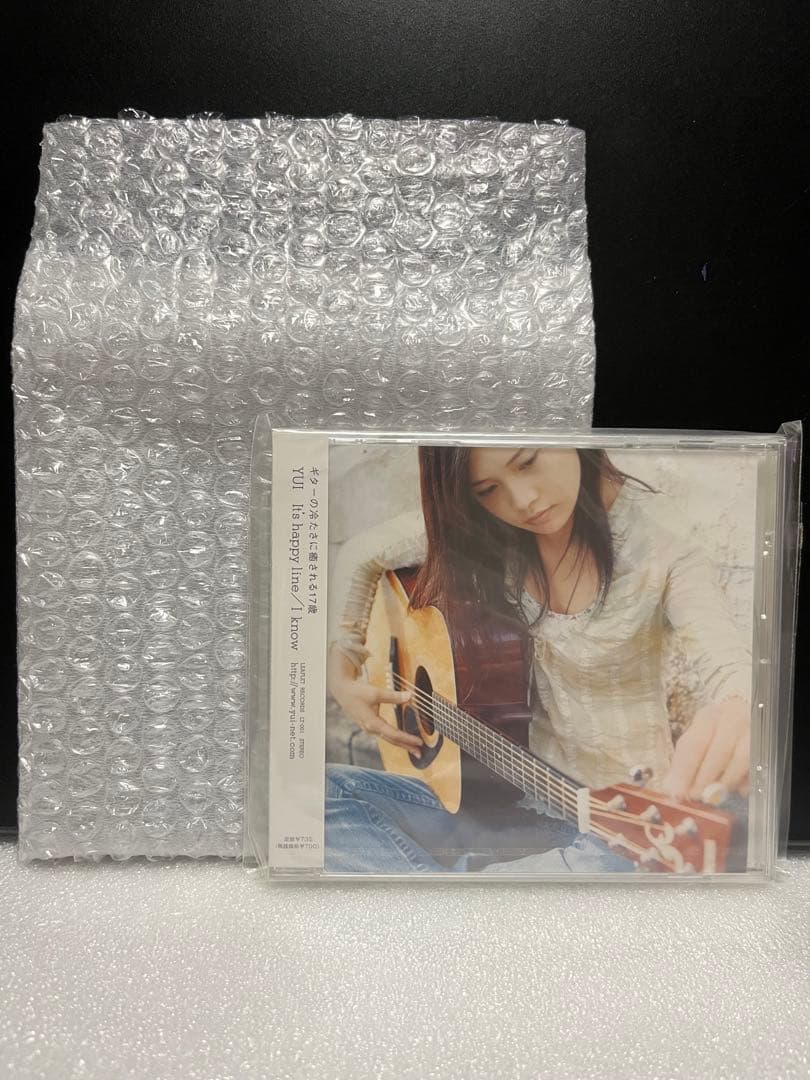 【超貴重】YUI CD インディーズ デビュー It's happy line