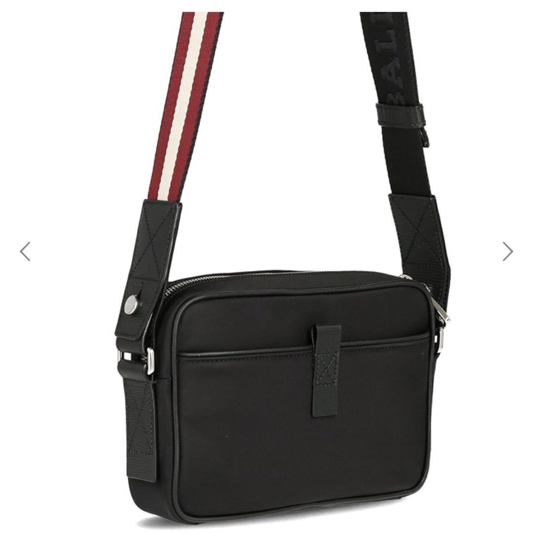 即購入OK! 新作　バリー　BALLY 黒 ナイロン ショルダーバッグ