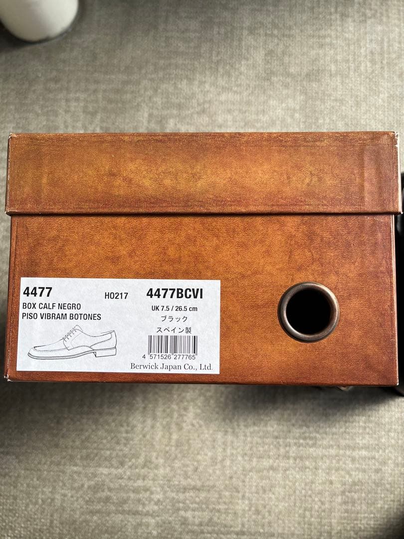 Berwick 4477BCVI Uチップ UK7.5