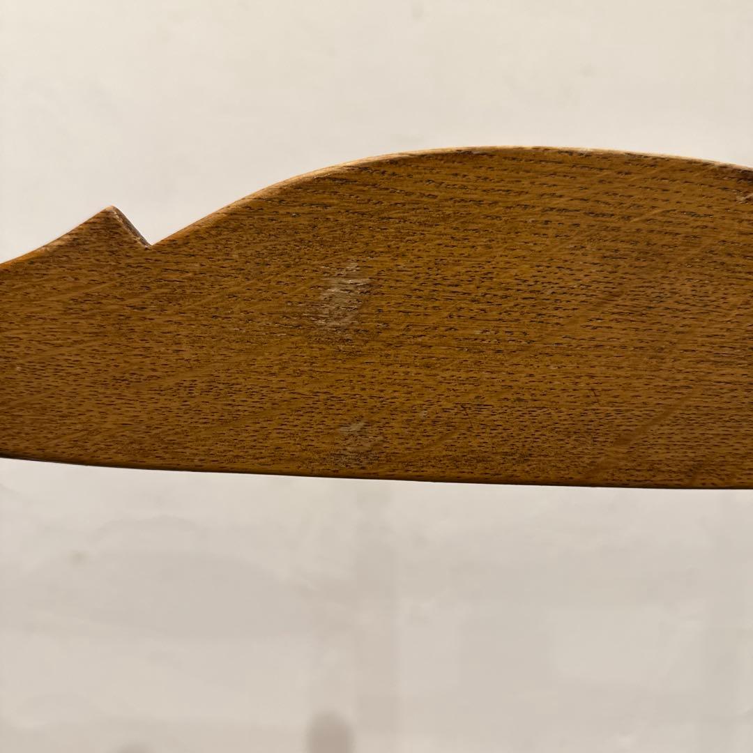 ヴィンテージ　ダイニングチェア　カフェチェア　藁座面