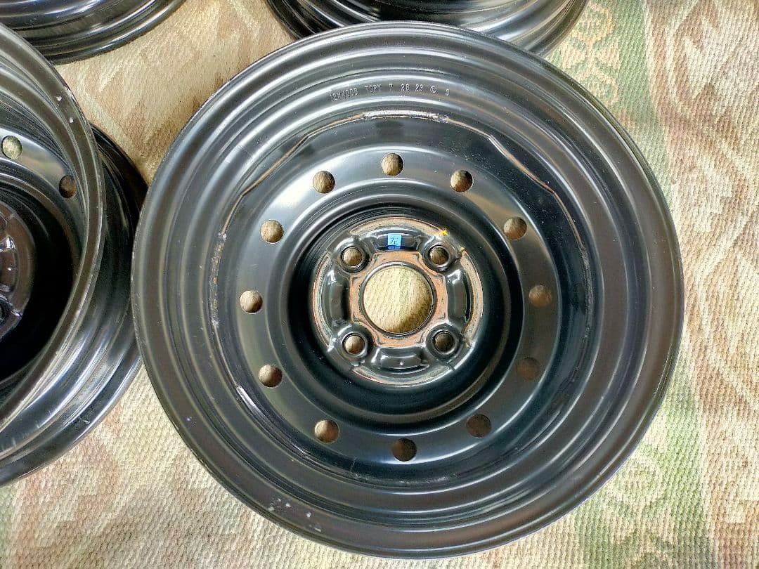 12インチ　スチールホイール　4本セット　エブリイ　スクラム　など