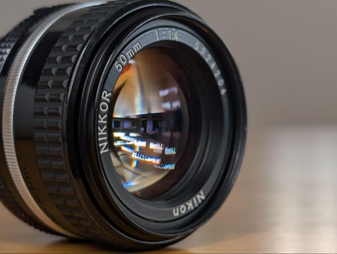 か*い様 【美品】※動作確認済 Nikon Ai-S NIKKOR 50mm F