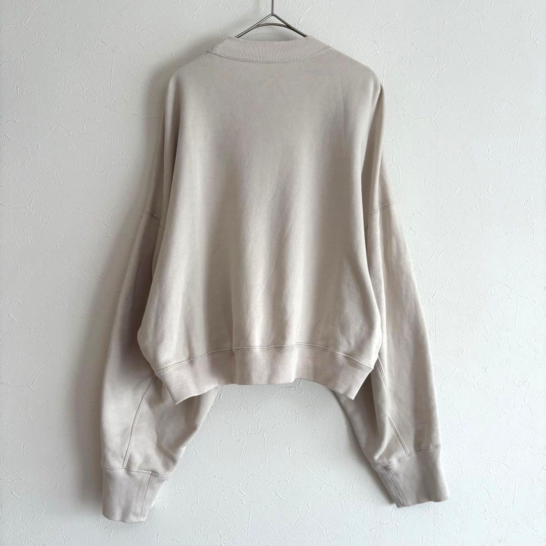 25SS 美品 マメクロゴウチ コード刺繍 スウェット トレーナー L