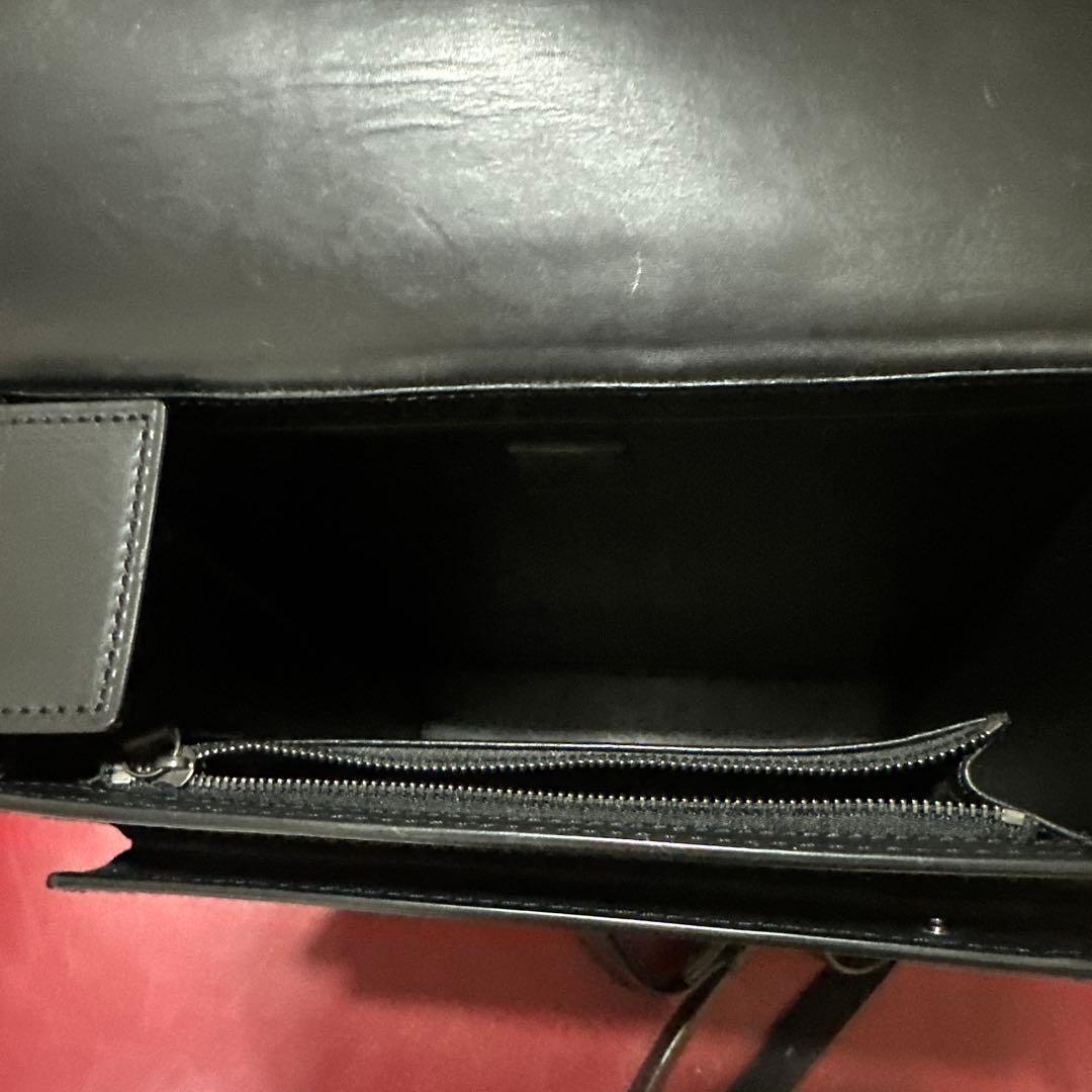 吉田カバン黒 革 ビジネスリュック